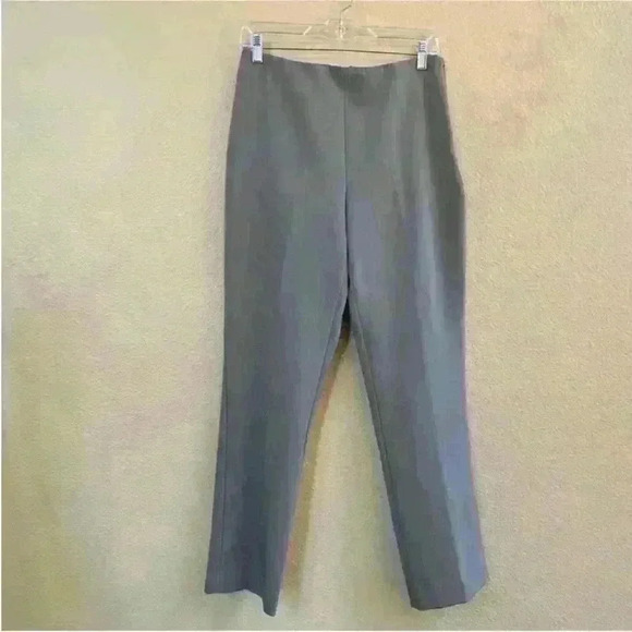 MANGO (MNG) “Atenas" Cropped Pants Khaki/Gray Size Large New With Tags! - Picture 4 of 7